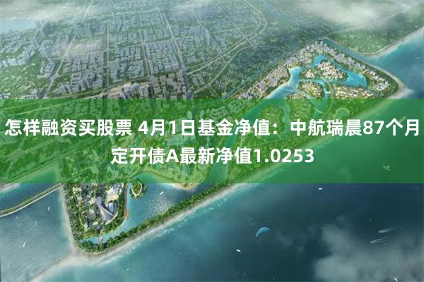 怎样融资买股票 4月1日基金净值：中航瑞晨87个月定开债A最新净值1.0253